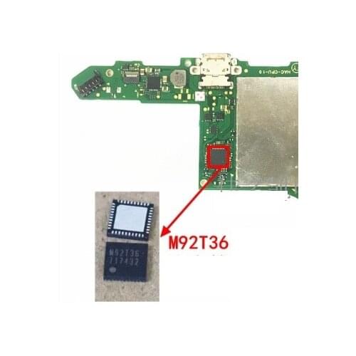 10 pcs/lot M92T36 For Nintend switch / Lite motherboard Charger Charging power control IC Chip
