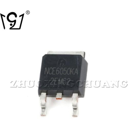 10PCS NCE6050KA 60V/50A TO-252 new and original IC