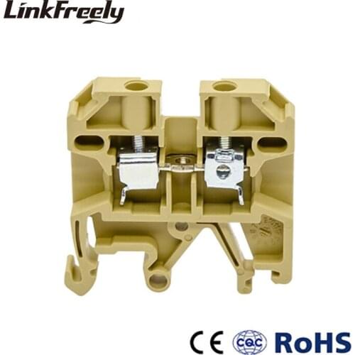 100PCS SAK-2.5EN Electrical Cable Wire Connector Terminals Screw Terminal Block Wiring Connection Terminator Connect Wire Joint