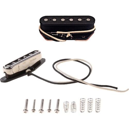Noiseless Tele Noiseless Bridge Neck Guitar Pickup Set
