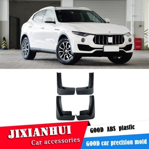For Maserati levante 2016-2019 Mudflaps Splash Guards Front With color and rear Mud Flap Mudguards Fender Modified special