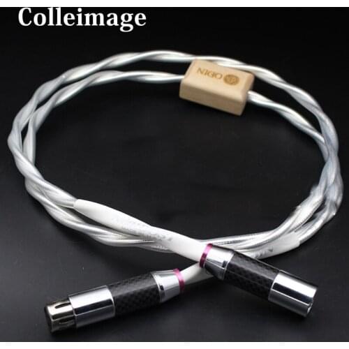 Colleimage Hifi Nordost Odin RCA WBT-0144 de fibra de carbono de Audio XLR Hifi 75OM Cable Coaxial Digital