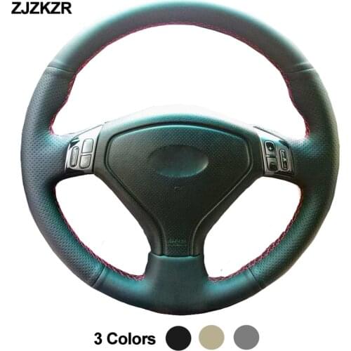 Car Auto Steering-Wheel Cover For Subaru Forester 2005 - 2007 Outback Legacy 2005 - 2007 Braid on the Steering wheel Volant 2006