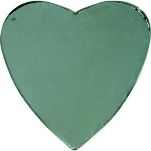 39*41cm Single Heart Artificial Plastic Frame Sucker With Flower Foam Mud For Wedding Party Floral Arrangement Car Decoration