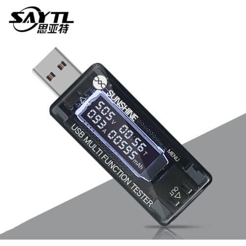 USB Current Voltage Capacity Tester Volt Current Voltage Doctor Charger Capacity Tester Meter Mobile Power Detector Battery Test