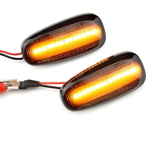 2PCS Signal Lamp Led Side Marker Light Side Indicator 12V Panel Lamp Side Repeater for Opel for Zafira A 99-05 Astra G 98-09