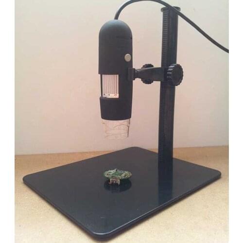 5X-500X Digital AV/TV Video Microscope Endoscope Camera 8 LED light illuminator and height adjustable stand