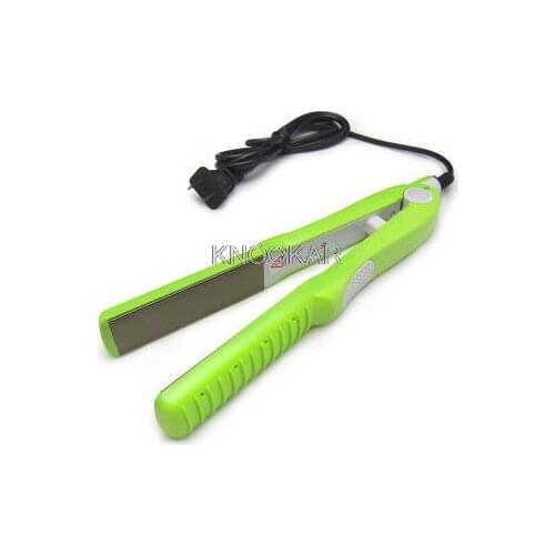 Household type electric plywood Straight a dual-use does not hurt hair straightening iron powder exclusive straight splint barbe