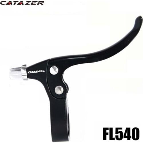 Catazer FL540 Lever Racer Road Bike Forged Aluminum Lever 2 Finger Lever with Caliper or Canti Brake Rapidfire Shifter 120g/Pair