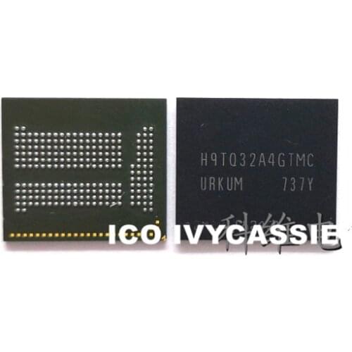 H9TQ32A4GTMC eMMC EMCP BGA221 Chip NAND Flash Memory IC 4GB 4+512 Soldered Ball