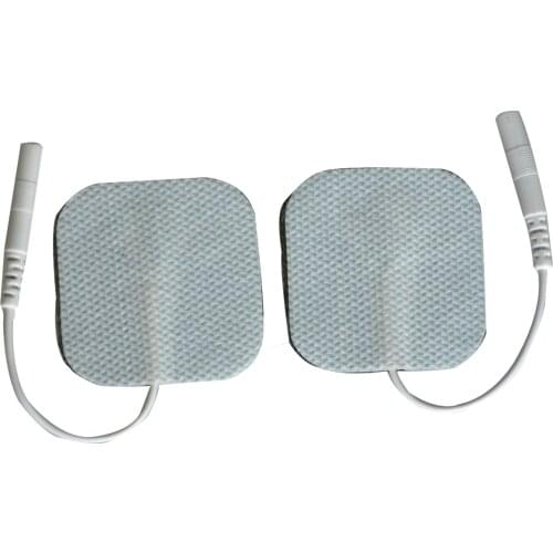 Hot Sale Therapy Digital Massager Conductive Pads 50Pair/Lot New Nonwoven Self Adhesive Patches For TENS/EMS Massager