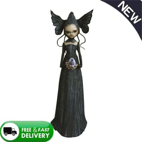 1PC Nightmare Witch Resin Crafts Sculpture Halloween Decor Outdoor Resin Witch Statue Patio Witch Garden Decoration