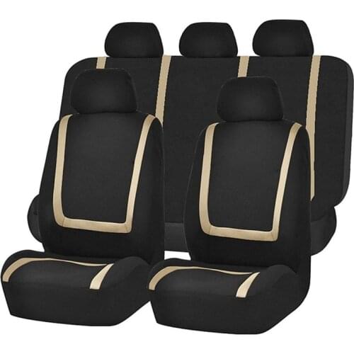 Full set of car seat covers rear front seat cover protectors Most car seat covers car interior fittings