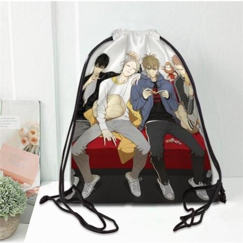 Old Xian 19 Days Drawstring Bag Portable Lightweight Backpack Bag Travel Sport Outdoor Hiking Storage Bag Silk Fabric 20201102