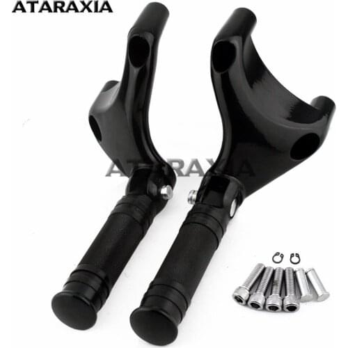 Motorcycle Rear Foot Rests Pegs Pedal Passenger Footpegs Mounting Footrests For Harley Sportster XL 48 883 1200 2004-2013