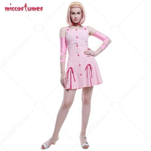 JoJos Bizarre Adventure Reimi Sugimoto Diamond Is Unbreakable Sleeveless Cosplay Costume Women Strap Overall Dress