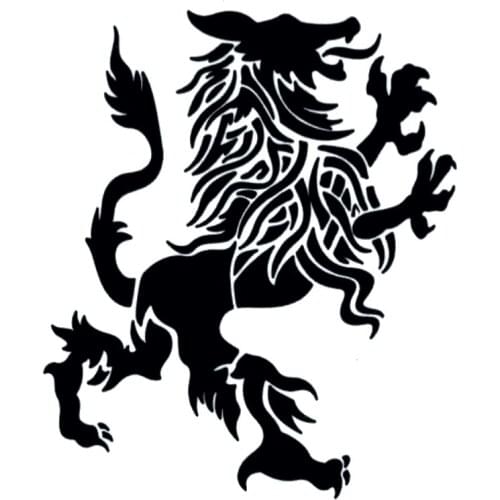 30PCS Power Lion Waterproof Temporary Tattoos Sticker Symbol Authority Totem Henna Tattoo Body Art Pesca the flash stickers