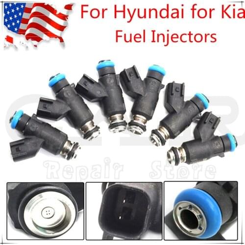 6 x OEM 35310-3C000 353103C000 New Injection Nozzle for Hyundai for KIA Replacement Fuel Injectors Original