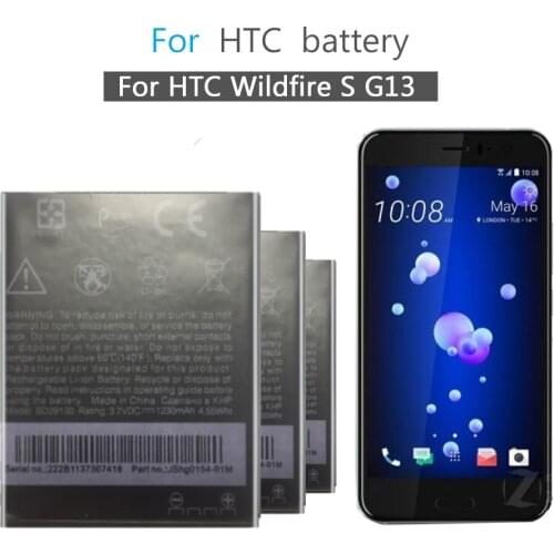 BD29100 1230mAh Battery For HTC Wildfire S G13 A510C A510e HD3 HD7 HD7S T9292 T9295 T9292 Mobile Phone Battery
