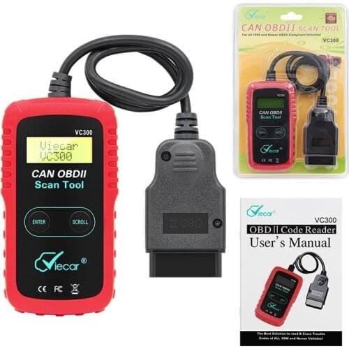 Car Diagnostic Scanner Code Readers Scan Tools VC300 Multi-language Car OBD OBD2 Code Scan Reader Scanner Auto Diagnostic Tool