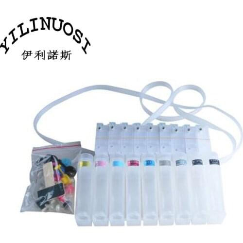 For Epson SureColor SC-P600 CISS with Permanent Chip--9 Cartridges(30ml), 9 Bottles(100ml) printer parts