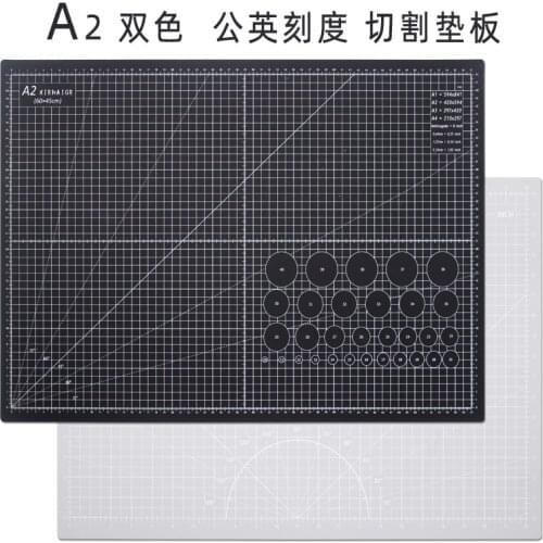 Xiehaige Double-Sided PVC A2 Cutting Mat 18"x24" Multipurpose Self Healing Cutting Mats for Durable Paper Mat for Cutting