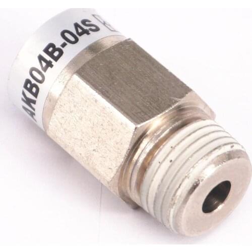 G1/2" AKB04B-04S Bushing Type Check Valve Free Flow Direction From Female To Male Thread