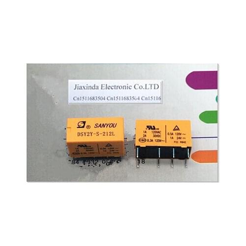 HOT NEW relay DSY2Y-S-212L DSY2Y-S DSY2Y DSY2YS212L 12VDC DC12V 12V 4078 SANYOU DIP8