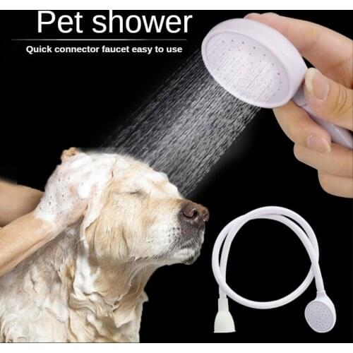 Pet Bath Tool Cleaning Supplies Puppy Interactive Bath Massage Shower Training Pet Shower Sprayer Kitten Bath Shower Shower