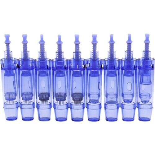100PCS/Lot Electric Derma Pen Needles Bayonet 12/24/36/42 Pin Cartridge For Auto microneedling Tattoo Needles Micro Needle Tip