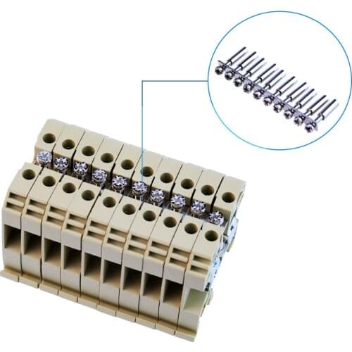 SAK Type Terminal Block Accessories SAK 2.5Q-10 SAK 4Q-10 Fixed Bridge for SAK DIN Rail Terminal Blocks