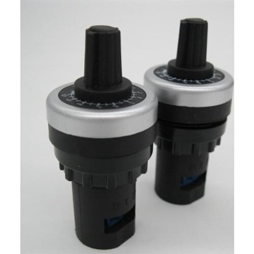 LA42DWQ-22 22mm 1K 2K 5K 10K Ohm Variable Speed Drive Potentiometer vsd pot Converter Governor Inverter Resistance Switch