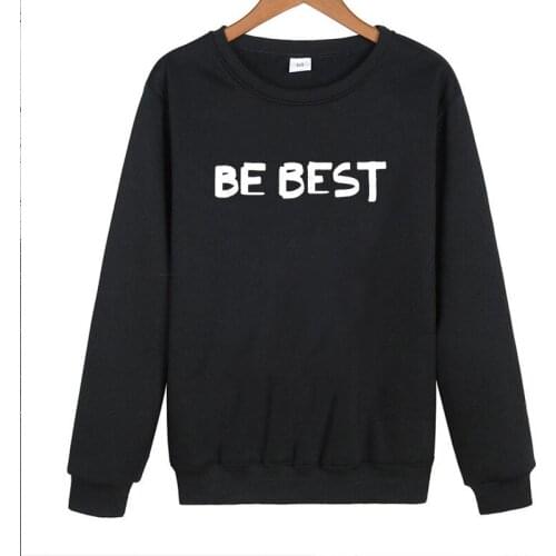 Trump Be Best Sweatshirt Cartoon Pullovers Letter Hoodie Streetwear Love Women Harajuku Woman Clothes Casual
