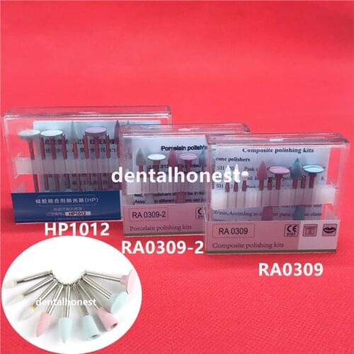 2019 Dental Composite Polishing For Low-Speed Handpiece Contra Angle Kit RA0309 Oral Hygiene Teeth Polishing Kits Set Tools
