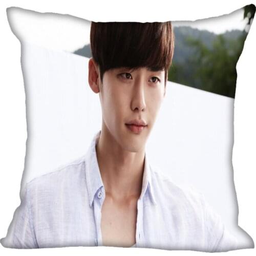 New Arrival Lee Jong Suk Pillowcase Wedding Decorative Pillow Cover Custom Gift For 45X45CM (one Sides) Printed Pillow Cases