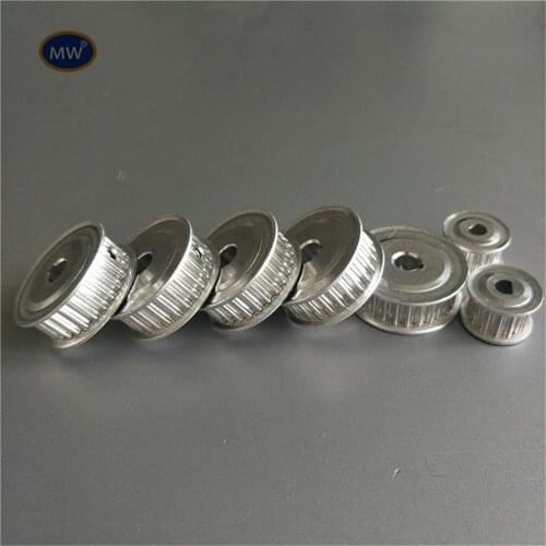 AF/BF/W type 16/18/20/28 teeth 3M/5M Aluminium Timing Belt Pulley Bore 5mm 6mm 10mm 14mm 19mm D Bore Keyway 16T 18T 20T