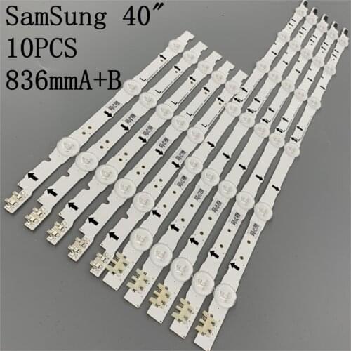 LED Backlight strip For UE40H5570 UE40H5505 UE40H5500 UN40H5500 UA40H6500 D4GE-400DCA-R1 D4GE-400DCB-R1 D4GE-400DCA-R2 2014SVS40