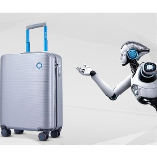 Smart luggage automatic weighting system and alarm system business luggage anti-theft luggage