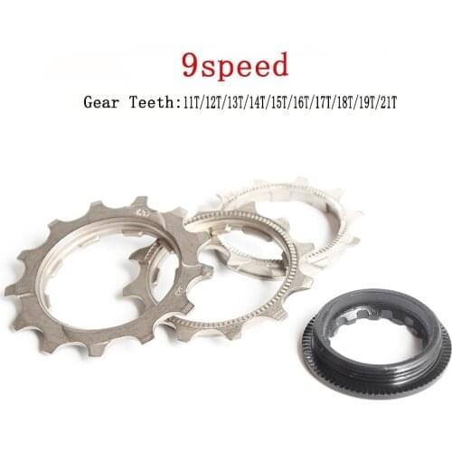 Mountain Bicycle Flywheel Teeth 11T 12T 13T 14T 15T 16T 17T 18T 19T 9 Speed Steel Freewheel Gear Denticulate Repair Bike Parts