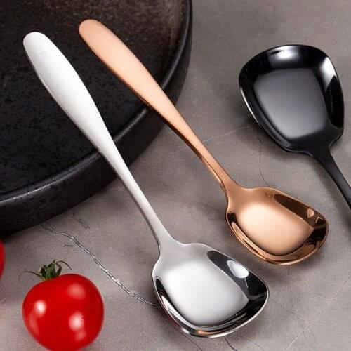 1PCS Tea Coffee Mixing Spoon Gold Spoon Long Handle Dessert Shovel Stainless Steel Vintage Teaspoons Drink Tableware