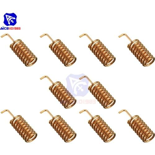 Diymore 10PCS/Lot HPD215T-B-915MHz Copper Spring Antenna Wireless Communication Module for Arduino