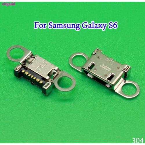 10PCS/Lot Micro USB Charge Jack Socket Charging Port Connector For Samsung Galaxy S6 Edge Edge+ Plus G928 G920 G920F G925 G925F