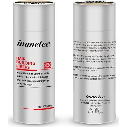 2019 Immetee Hair Building Fibers for Thinning Hair Regrowth Your Hair Instantly Thickener for Fine Hair 28g