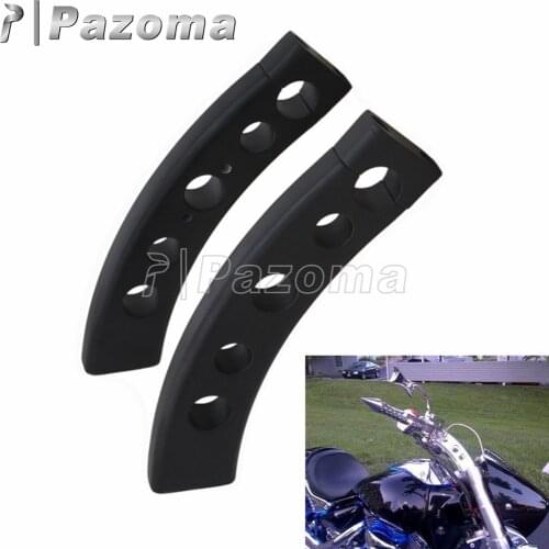 Pazoma Black Billet Motorcycle Handlebar Risers Handle Bar Riser For 2006-2009 Suzuki Boulevard M109R