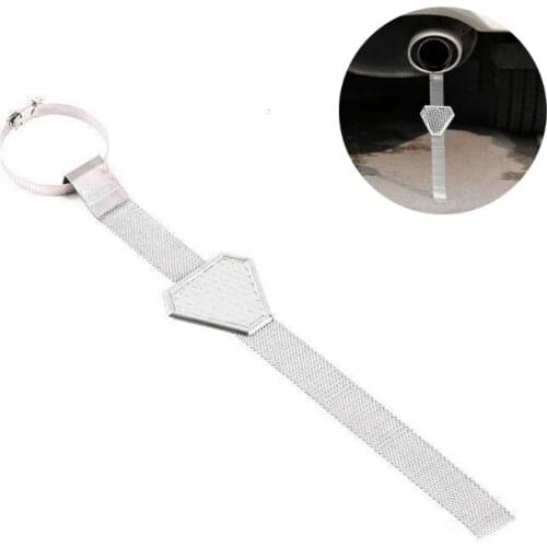 Car Triangle-shaped Grounding Current Antistatic Metal Electrostatic Belt Prevents Accident Warning Reflective Tape G5AD