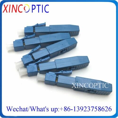 LC/UPCAPC Fiber Optical Fast Field Assembly Connectors,Telecom Standard Field Assembly Fiber LC Fast Connector for FTTH Solution
