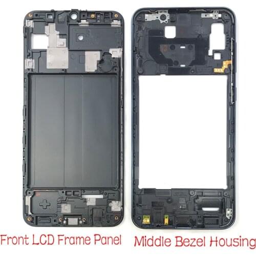 For Samsung A30 A305F Front Housing LCD Panel Middle Bezel Frame Cover Replacement Parts