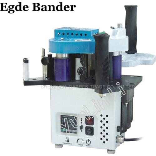 Manual Egde Bander Machine with Speed Control Portable Edge Bander with English Manual KM09