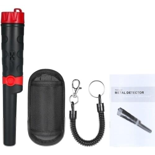 Handheld Pinpointer Metal Detector Pin Pointer Metal Pointer Treasure Hunting Tool Metal Locator Buzzer Vibration Tuning