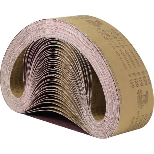 10 pieces 100x533mm Sanding Belts Coarse to Fine Grinding Belt Grinder Accessories for Sander Power Rotary Tools